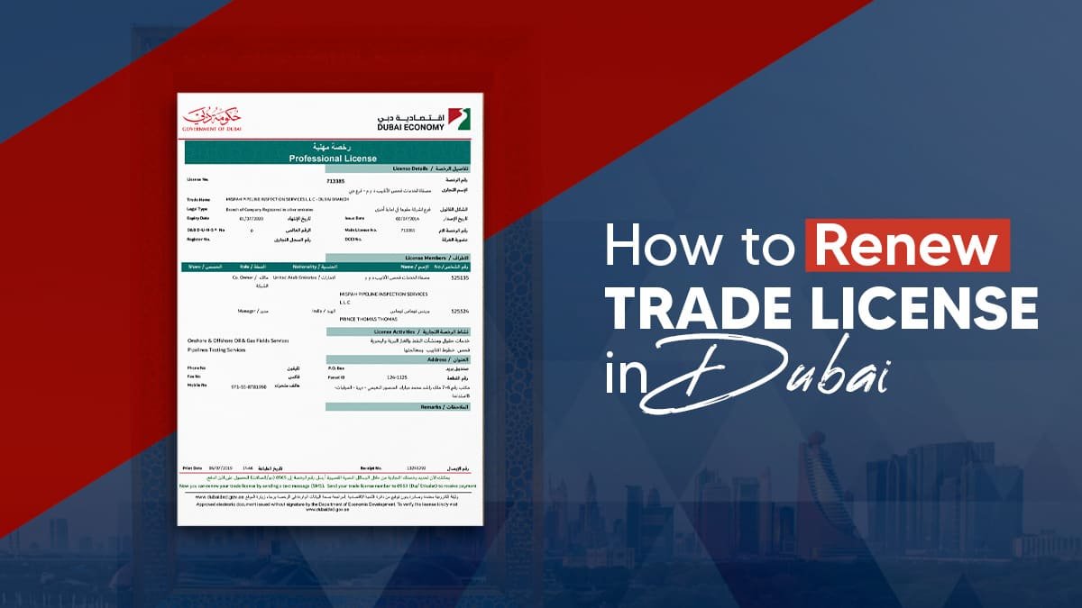 Trade License In Dubai 